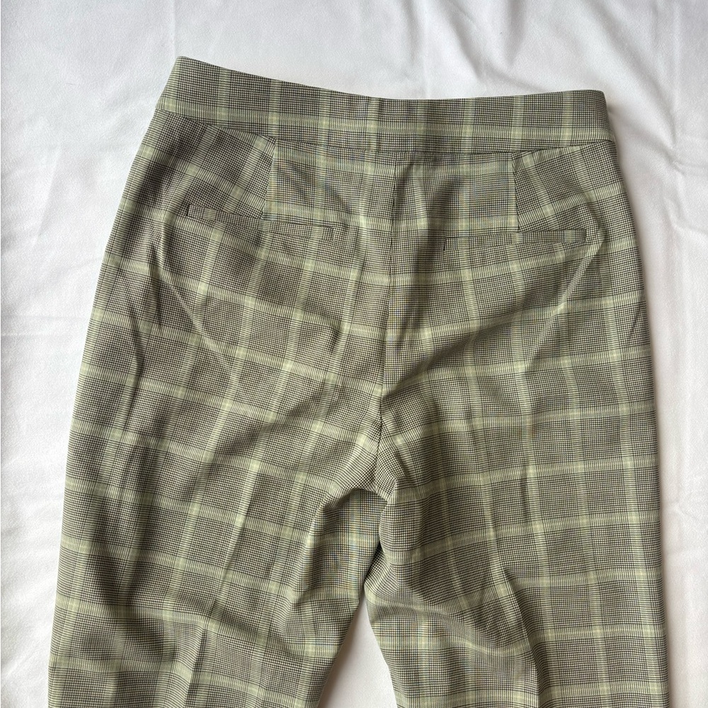 NWT - J.Crew Kate Gray Plaid Straight Leg Pant - Picture 3 of 3